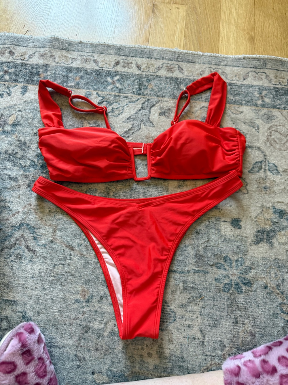 Red bikini